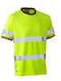 Picture of Bisley Taped Hi Vis Polyester Mesh Short Sleeve T-Shirt BK1220T