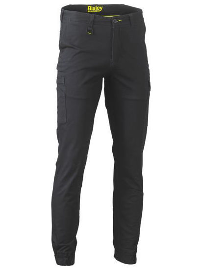 Picture of Bisley Stretch Cotton Drill Cargo Cuffed Pants BPC6028