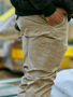 Picture of Bisley Stretch Cotton Drill Cargo Cuffed Pants BPC6028