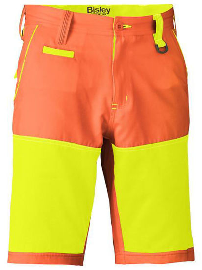 Picture of Bisley Double Hi Vis Short BSH1411