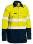 Picture of Bisley TenCate Tecasafe® Plus 480 Taped Hi Vis Lightweight FR Vented Shirt BS8237T