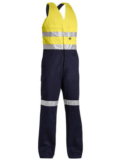 Picture of Bisley Taped Hi Vis Action Back Overall BAB0359T