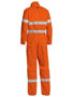 Picture of Bisley TenCate Tecasafe® Plus Taped Hi Vis Lightweight Coverall BC8178T