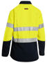 Picture of Bisley TenCate Tecasafe® Plus 580 Women's Taped Hi Vis FR Vented Shirt BL8098T