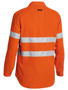 Picture of Bisley TenCate Tecasafe® Plus Taped Hi Vis FR Non Vented Shirt - Long Sleeve BS8197T