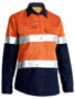 Picture of Bisley Women's Taped Hi Vis Cool Lightweight Drill Shirt BL6696T