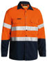 Picture of Bisley TenCate Tecasafe® Plus 580 Taped Hi Vis Lightweight FR Vented Shirt BS8098T