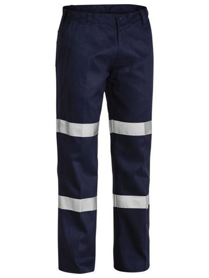 Picture of Bisley Taped Biomotion Cotton Drill Work Pants BP6003T