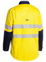 Picture of Bisley Taped Hi Vis Industrial Cool Vented Shirt BS6448T