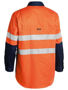 Picture of Bisley Taped Hi Vis Industrial Cool Vented Shirt BS6448T