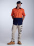 Picture of Bisley Hi Vis Cool Lightweight Drill Shirt BS1895