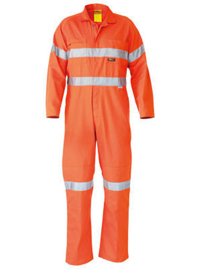 Picture of Bisley Taped Hi Vis Lightweight Coverall BC6718TW