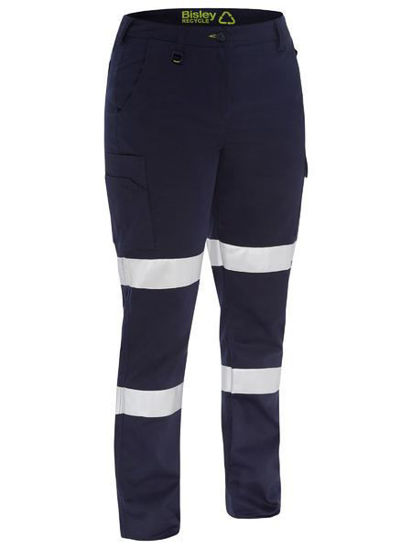 Picture of Bisley Recycle Women's Taped Biomotion Cargo Work Pant BPCL6088T