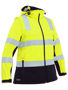 Picture of Bisley Women's Taped Two Tone Hi Vis 3-in-1 Soft Shell Jacket BJL6078T