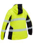 Picture of Bisley Women's Flx & Move™ Hi Vis Taped Liquid Repellent Fleece Hoodie BKL6571T