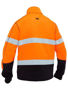 Picture of Bisley Men's Taped Hi Vis Zip Front Fleece BK6611T