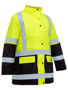 Picture of Bisley Women's Taped Hi Vis 5 in 1 Rain Jacket BKL6975