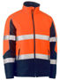 Picture of Bisley Taped Hi Vis Puffer Jacket with Stand Collar BJ6829T