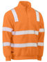 Picture of Bisley Taped Hi Vis Rail Polar Fleece Jumper BK6816T