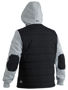 Picture of Bisley Flx & Move™ Contrast Puffer Fleece Hooded Jacket BJ6944