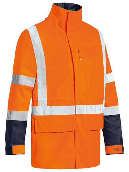 Picture of Bisley Taped TTMC 5 in 1 Rain Jacket BJ6377HT