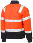 Picture of Bisley Taped Hi Vis Bomber Jacket with Padded Lining BJ6730T