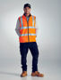 Picture of Bisley Taped Hi Vis Reversible Puffer Vest BV0330HT