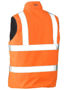 Picture of Bisley Taped Hi Vis Reversible Puffer Vest BV0330HT