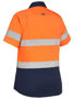 Picture of Bisley Women's Taped Hi Vis Cool Lightweight Drill Shirt BL1896