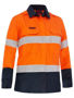 Picture of Bisley Apex 185 Women's Taped Hi Vis FR Vented Shirt BL8438T