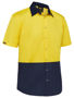 Picture of Bisley Two Tone Hi Vis Shirt BS1442