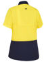 Picture of Bisley Women's Cool Lightweight Hi Vis Drill Shirt BL1895