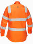 Picture of Bisley Women's Taped Biomotion Cool Lightweight Hi Vis Shirt BL6016T