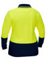 Picture of Bisley Women's Hi Vis V-Neck Polo BKL6234