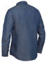 Picture of Bisley Mens Long Sleeve Denim Work Shirt BS6602