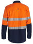 Picture of Bisley X Airflow™ Closed Front Taped Hi Vis Ripstop Shirt BSC6415T