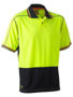 Picture of Bisley Hi Vis Polyester Mesh Polo BK1219