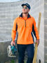 Picture of Bisley Hi Vis Liquid Repellent Fleece Hoodie BK6571